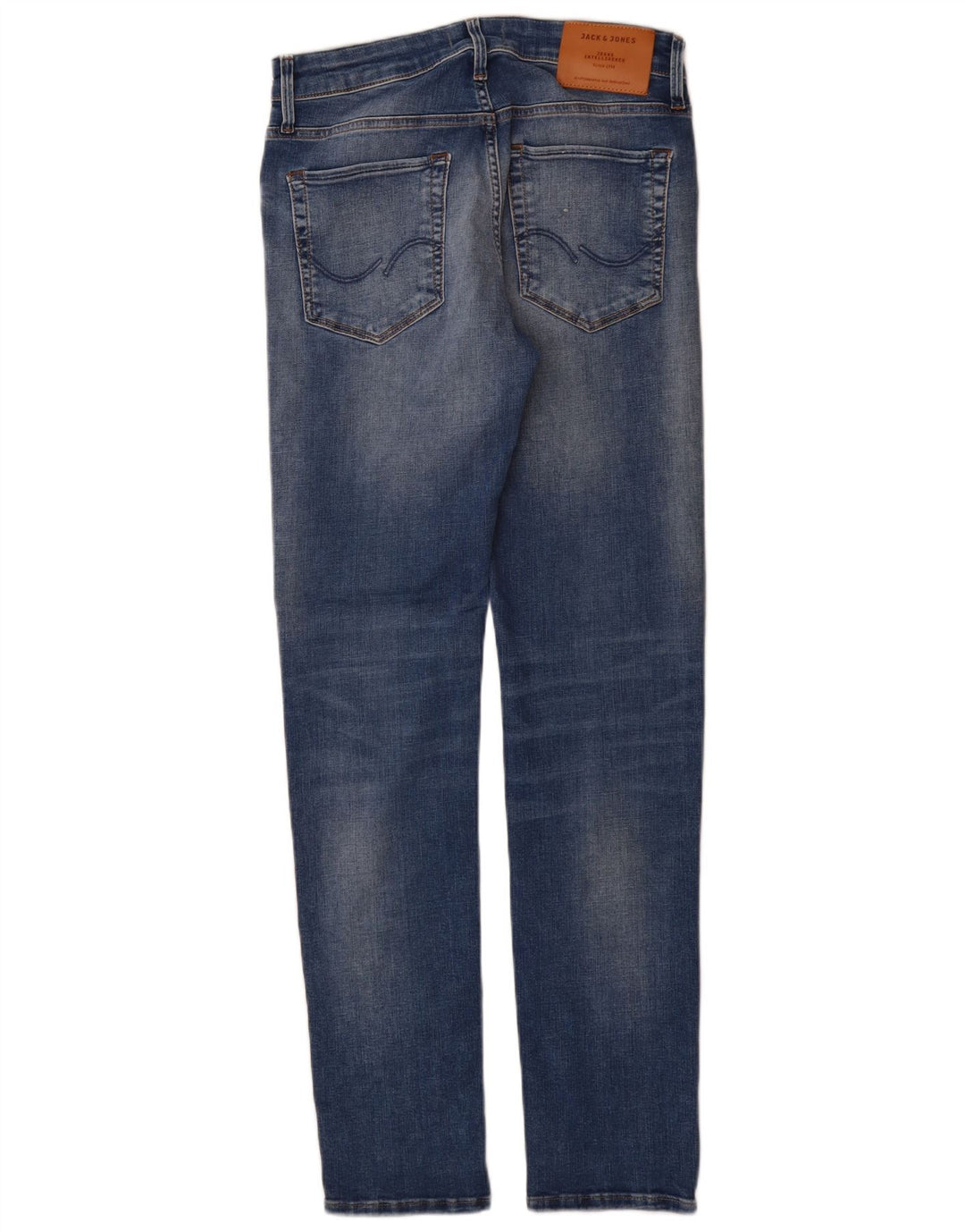 Jack & Jones Herre Slim Jeans W28 L32 Blå Bomuld