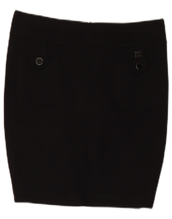 Liu Jo Womens Pencil Skirt IT 38 XS W28 Sort viskose