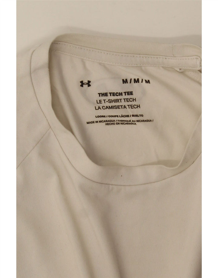 Under Armour Herre T-Shirt Top Medium White
