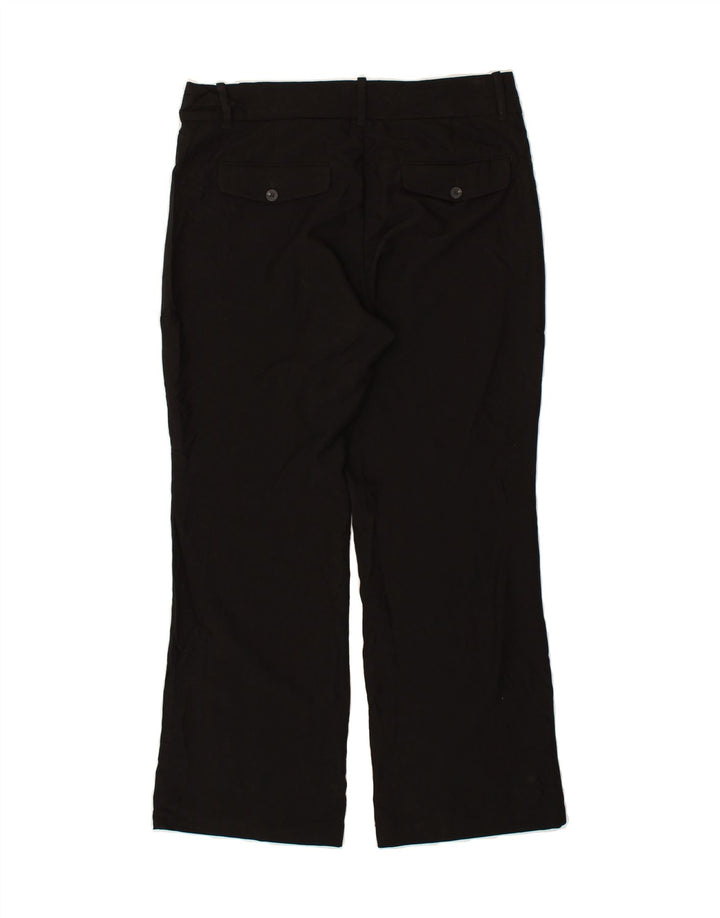 DOCKERS Womens Short Bootcut Chino Trousers US 12 Large W34 L29  Black | Vintage Dockers | Thrift | Second-Hand Dockers | Used Clothing | Messina Hembry 