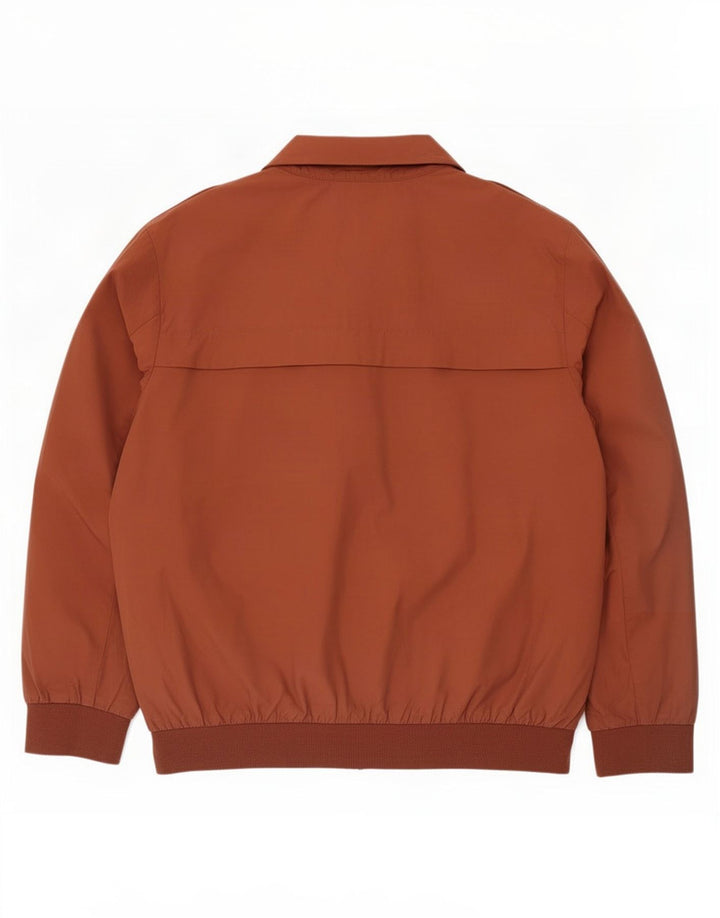 Vintage Bomberjakke til mænd UK 46 3XL Brun polyamid