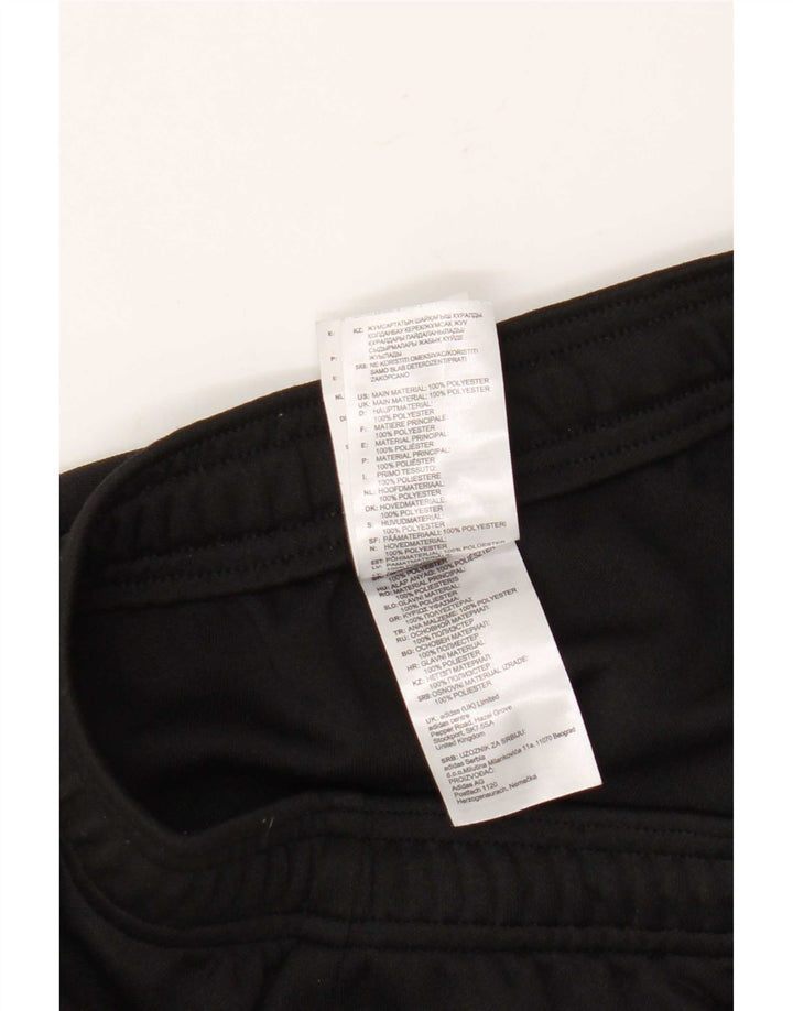 Adidas Herre Climalite træningsdragt Bukser UK 40/42 Medium Black Polyester