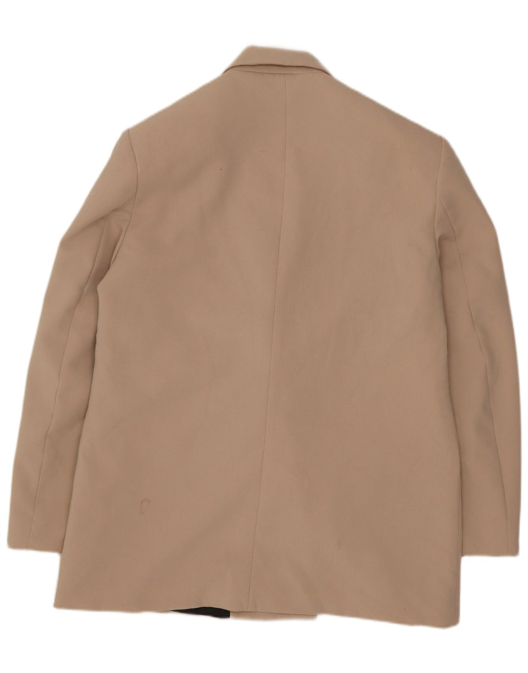 Zara Dame Oversized Double Breasted Blazer Jacket UK 10 Small Beige