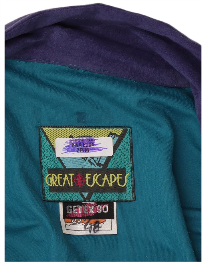 Great Escapes Herre træningsdragt Topjakke IT 48 Medium Blue Colourblock