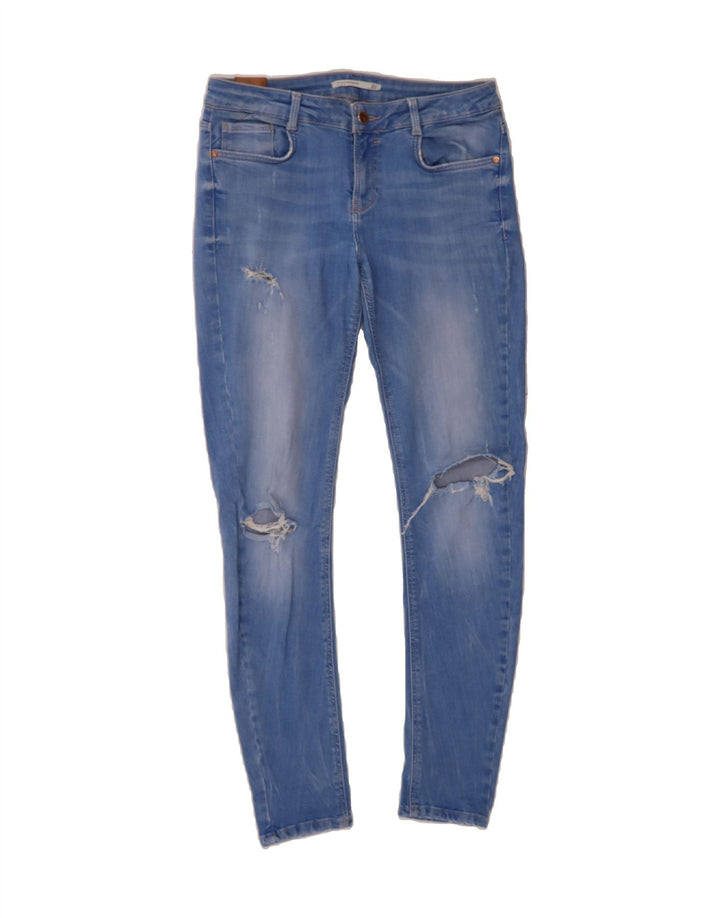 ZARA Womens Skinny Jeans EU 40 Medium W30 L28 Blue Cotton Vintage Zara and Second-Hand Zara from Messina Hembry 