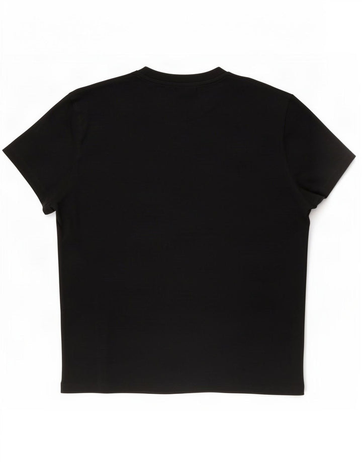 Zara Herre T-Shirt Top Lille Sort