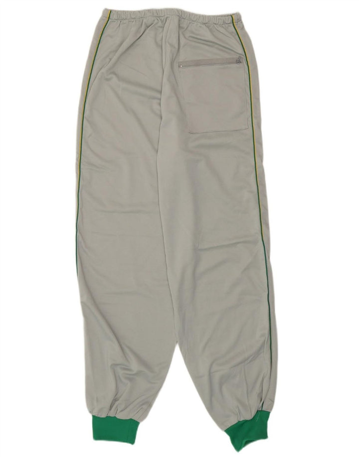 VINTAGE Mens Tracksuit Trousers Joggers Medium Grey