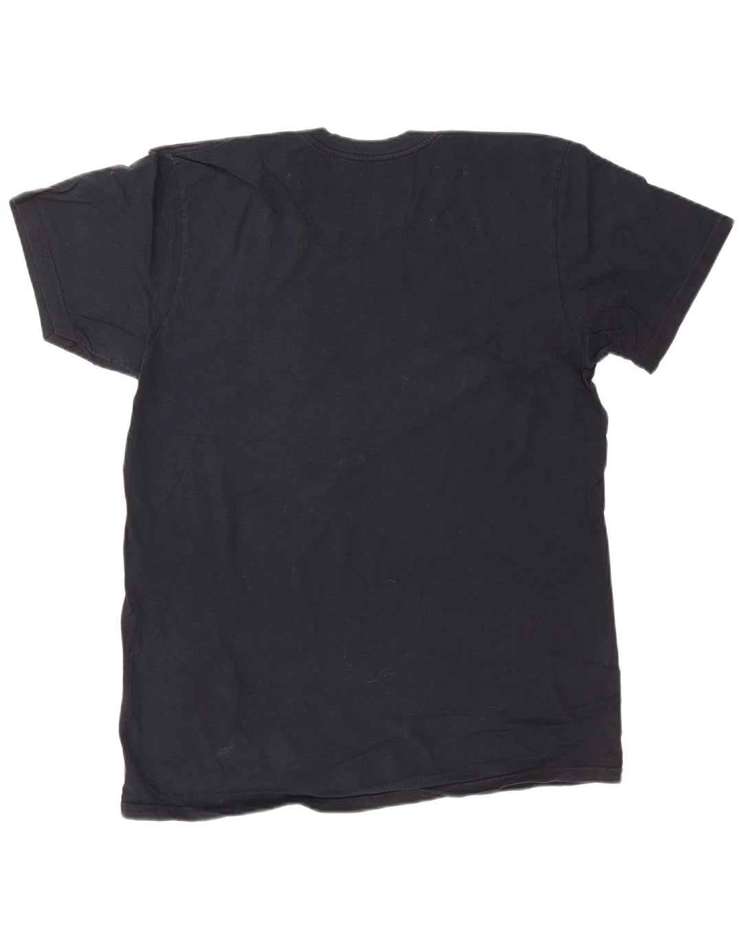 CALVIN KLEIN Herre T-Shirt Top Medium Marineblå Bomuld