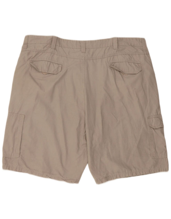 Wrangler Herre Cargo Shorts W44 2XL Grå Bomuld