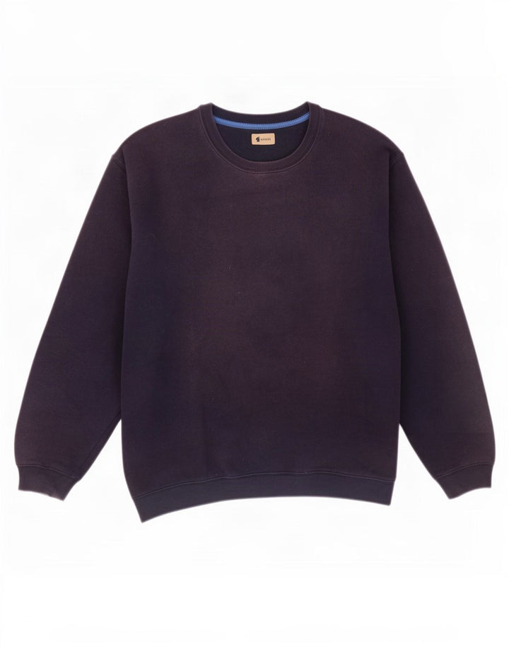 Gabicci Herre Sweatshirt Jumper XL Marineblå Bomuld