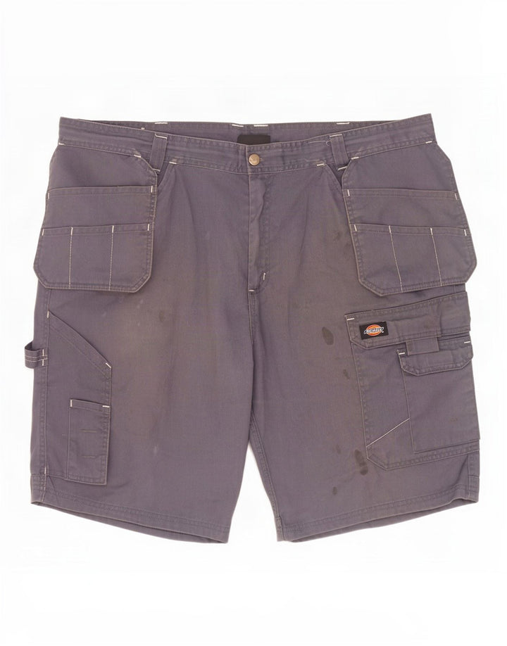 Dickies Herre Cargo Shorts W42 2XL Grå Polyester