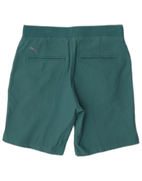 PUMA Casual Shorts til kvinder Små W27 blå bomuld