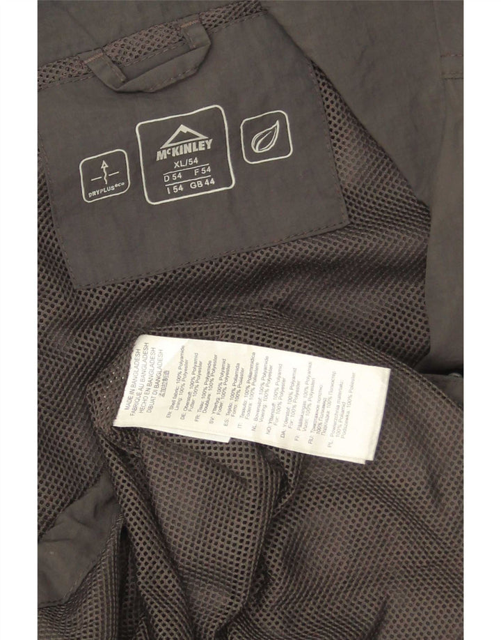 McKinley Mens Utility Gilet UK 44 2XL Grå Polyamid