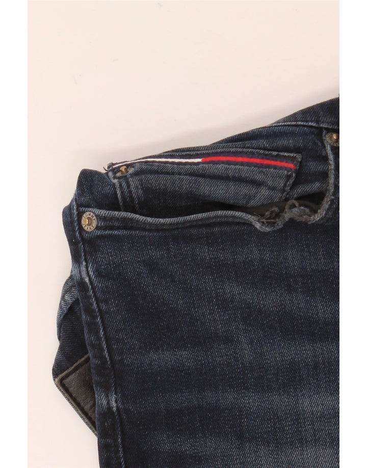 Tommy Hilfiger Herre Slim Jeans W30 L32 Marineblå Bomuld