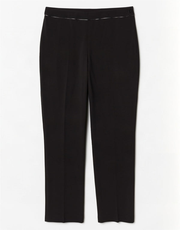 Marks & Spencer Lige fritidsbukser til kvinder UK 14 Large W32 L32 Sort
