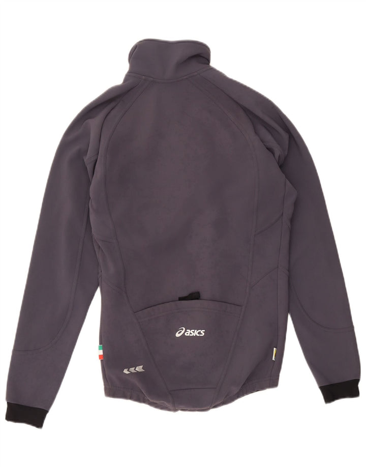 Asics Herre grafisk træningsdragt Topjakke Lille grå Colourblock Polyester