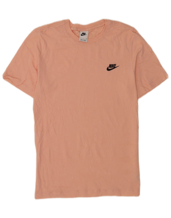 Nike Herre T-shirt Top Lille Pink Bomuld
