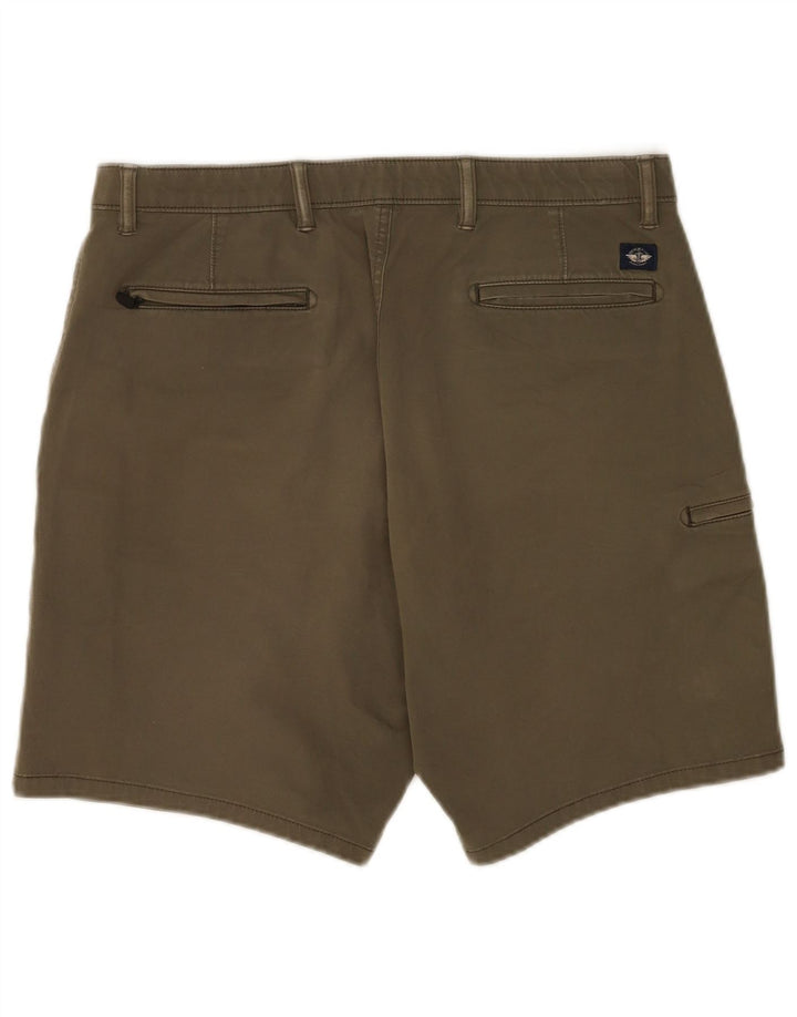 Dockers Herre Cargo Shorts W34 Large Khaki Bomuld