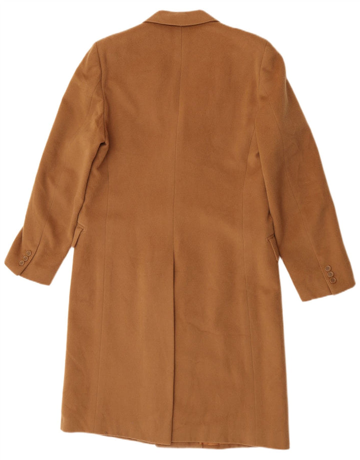 Mario Zegna Herre Overfrakke UK 36 Lille Beige Uld