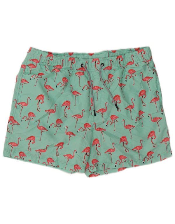 Jack & Jones Herre Flamingo svømmeshorts mellemgrøn polyester