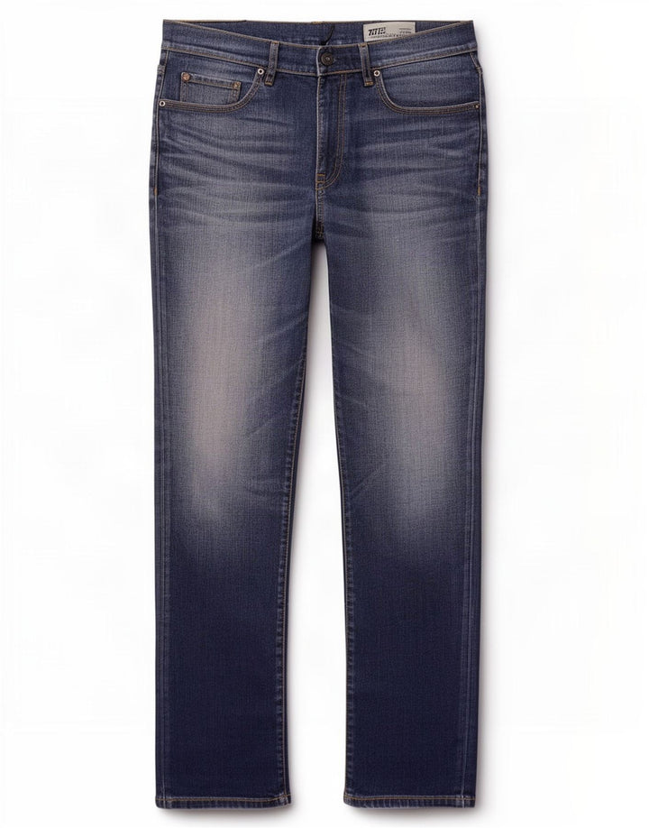 Rifle Herre Straight Jeans W36 L33 Blå Bomuld