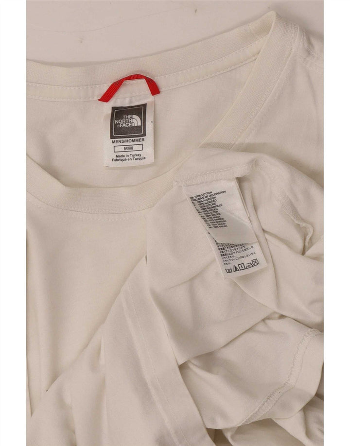 The North Face Herre T-Shirt Top Medium Hvid Bomuld