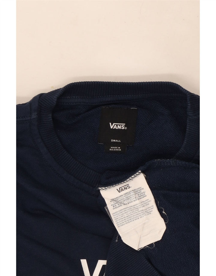 Vans Herre Sweatshirt Jumper lille marineblå bomuld