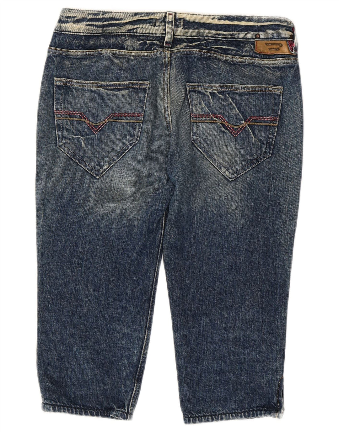 DIESEL Herre Denim Bermuda Shorts W29 Medium Blue Bomuld