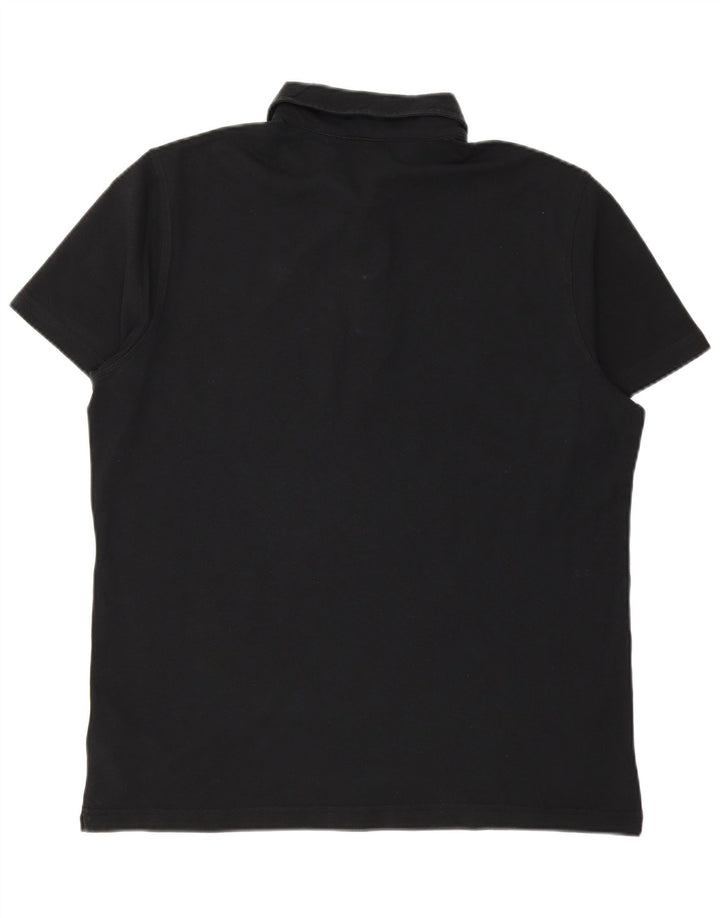 K-WAY Herre poloshirt XL Sort bomuld