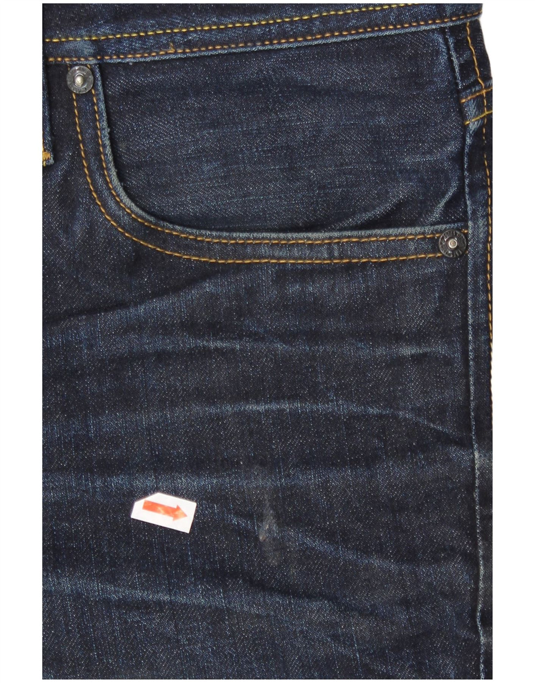 Jack & Jones Herre Tim Slim Jeans W32 L32 Marineblå Bomuld