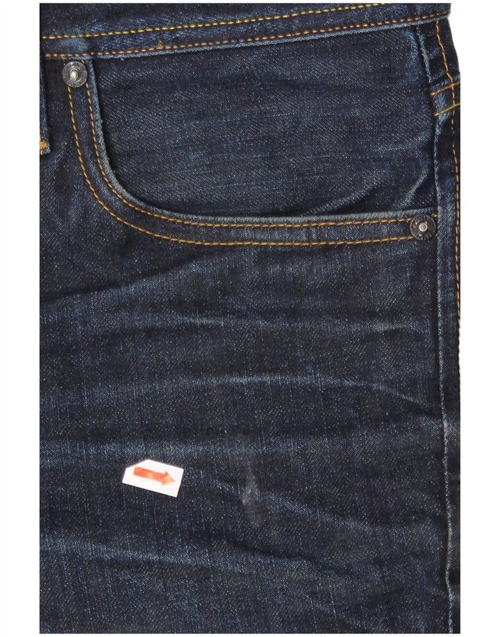 Jack & Jones Herre Tim Slim Jeans W32 L32 Marineblå Bomuld