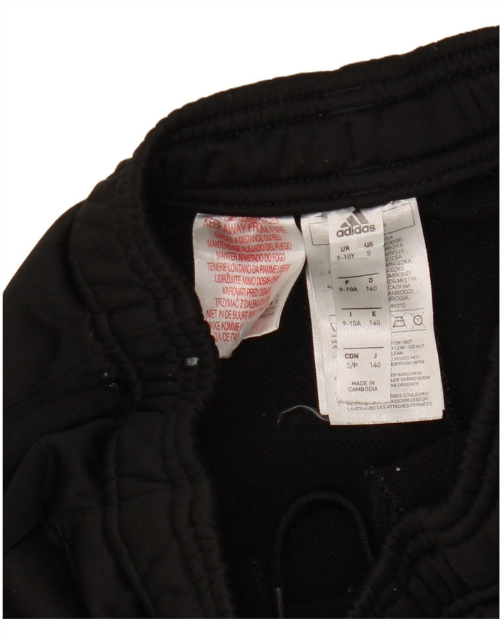 Adidas Drenge træningsbukser 9-10 år Sort polyester
