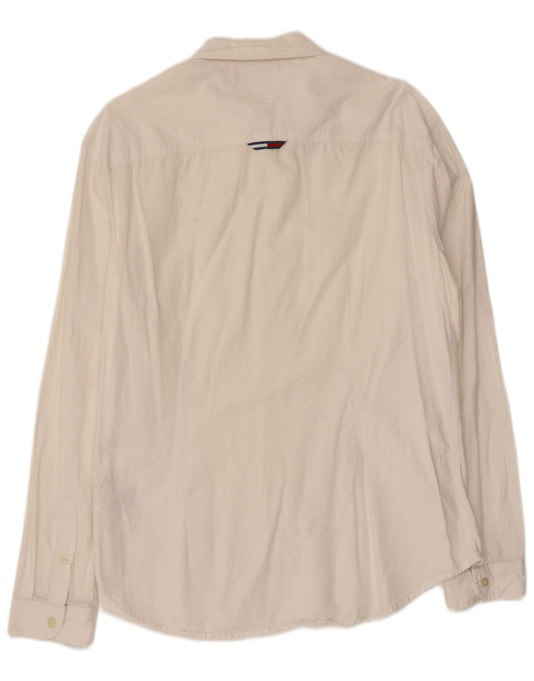 TOMMY HILFIGER Herre Slim Fit skjorte Medium hvid bomuld