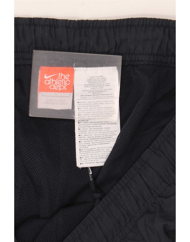 Nike Træningsdragtsbukser til mænd, store, sorte polyester