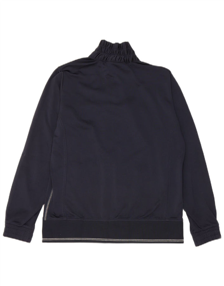 Champion Dame Easy Fit træningsdragt Topjakke UK 10 Small Navy Blue