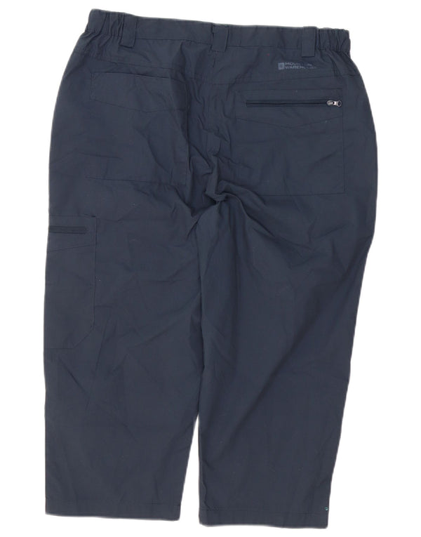 Mountain Warehouse Dame Cargo Trousers UK 12 Medium W32 L20 Navy Blue