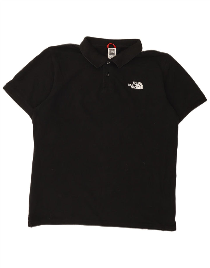 The North Face Herre Polo Shirt Stor Sort Bomuld