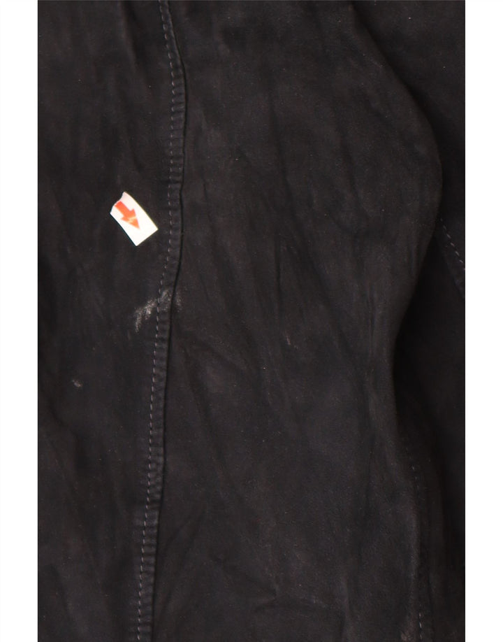 Jeckerson Dame Ruskind Bomber Jacket UK 18 XL Navy Blue