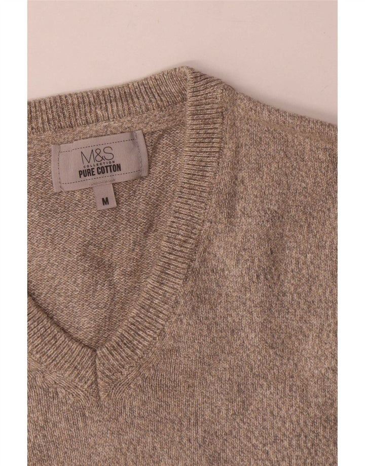Marks & Spencer Herrevest Tank Top Medium Beige Bomuld