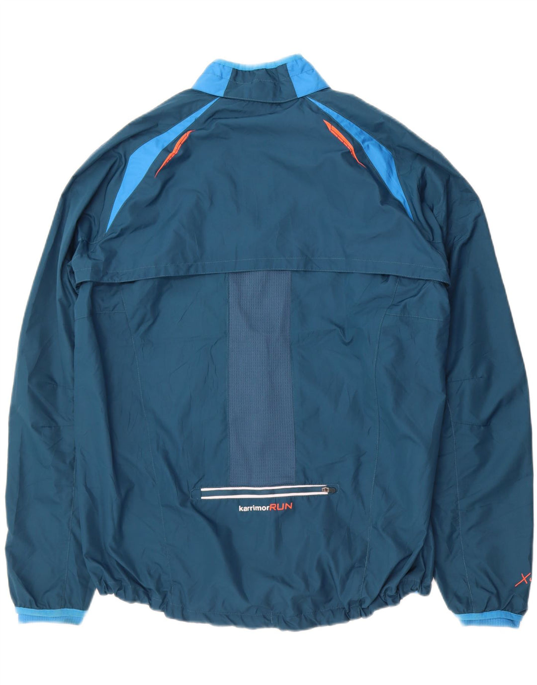 Karrimor Træningsdragt til mænd Topjakke UK 40 Large Blue Colourblock Polyester
