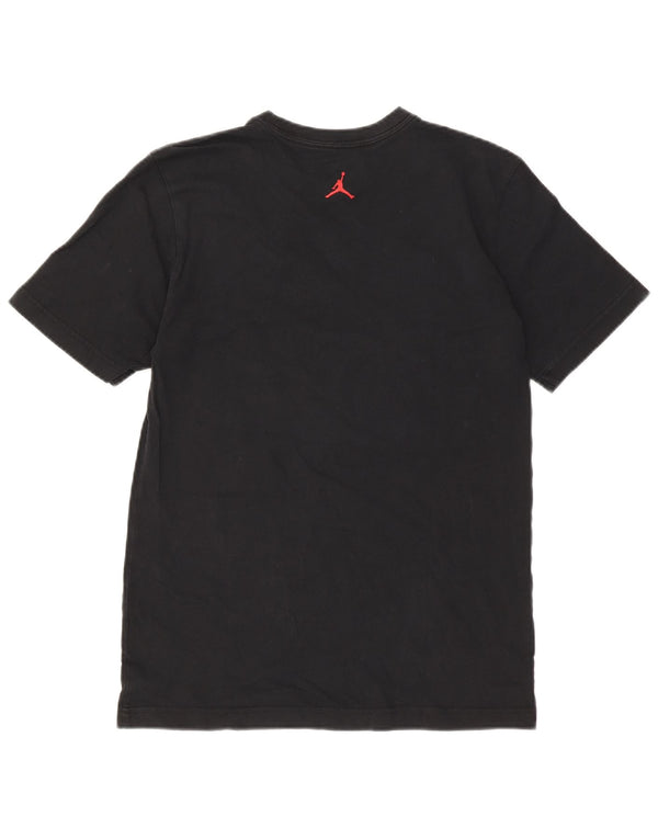 Jordan Herre Grafisk T-Shirt Top Medium Sort