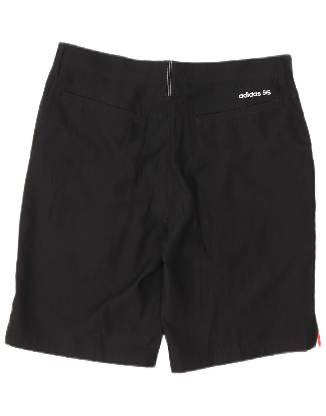 ADIDAS Chino Shorts til mænd Medium W32 Sort bomuld