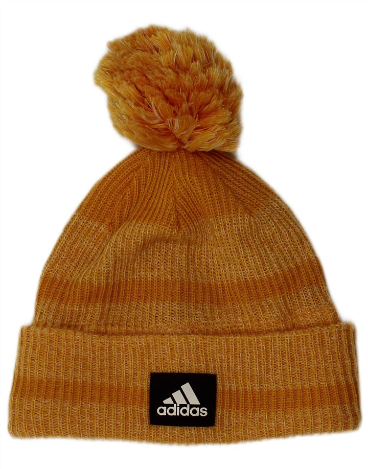 Adidas Damestrik Bobble Hat One Size Gul stribet akryl