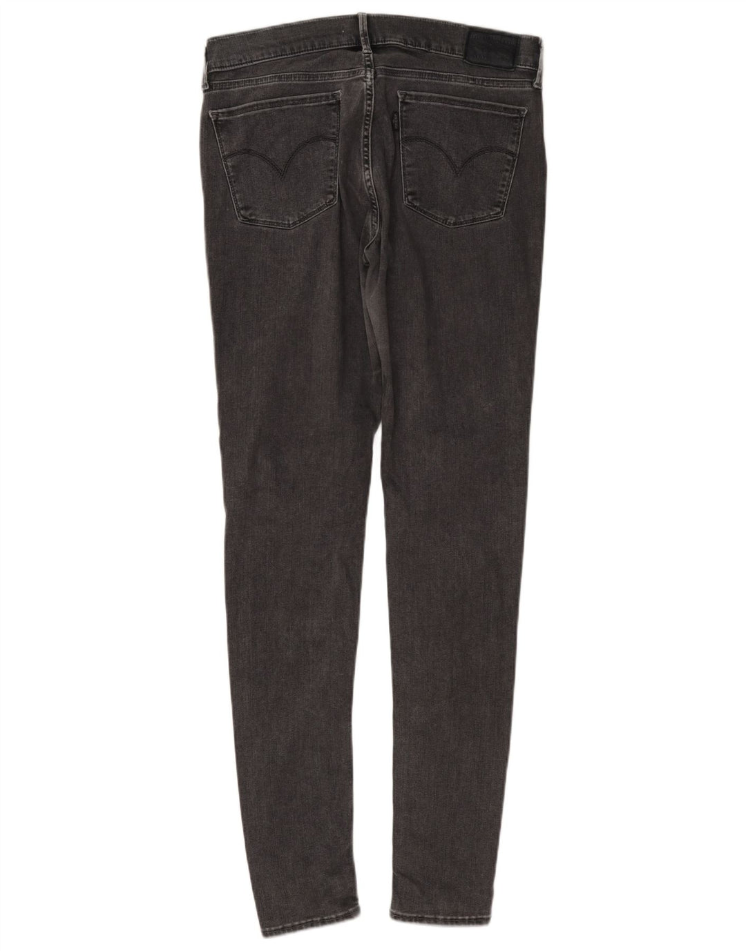 Levi's Dame 710 Super Skinny Jeans W29 L32 Grå Bomuld