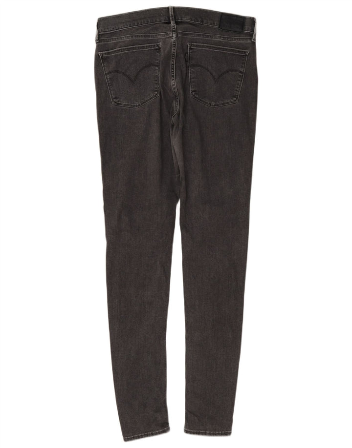 Levi's Dame 710 Super Skinny Jeans W29 L32 Grå Bomuld