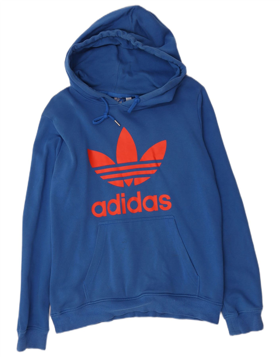 Adidas Grafisk hættetrøje til mænd mellemblå bomuld