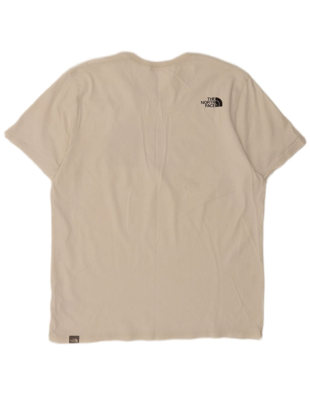 The North Face Herre Grafisk T-Shirt Top Stor Hvid Bomuld