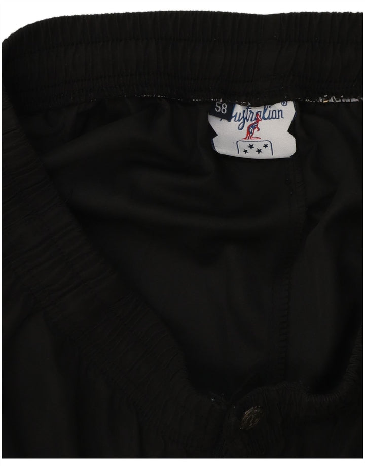 AUSTRALIAN L'ALPINA Sportshorts til mænd IT 58 2XL Sort Polyester