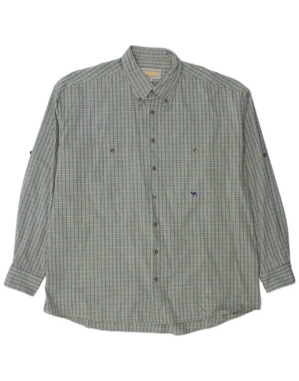 Camel Active herreskjorte XL blå ternet