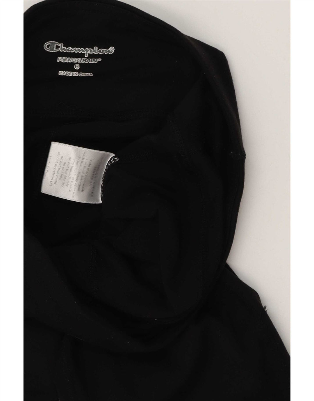 Champion Pige Leggings 5-6 år Sort Nylon